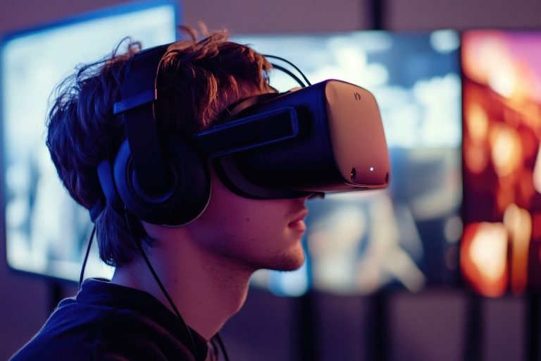 scopri il futuro del gioco e dell'intrattenimento con i visori vr più avanzati. immergiti in esperienze virtuali straordinarie e esplora mondi nuovi come mai prima d'ora. scegli il tuo visore vr ideale per un'avventura indimenticabile.